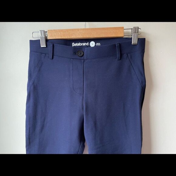 BATABRAND navy skinny pants size small - Picture 3 of 8